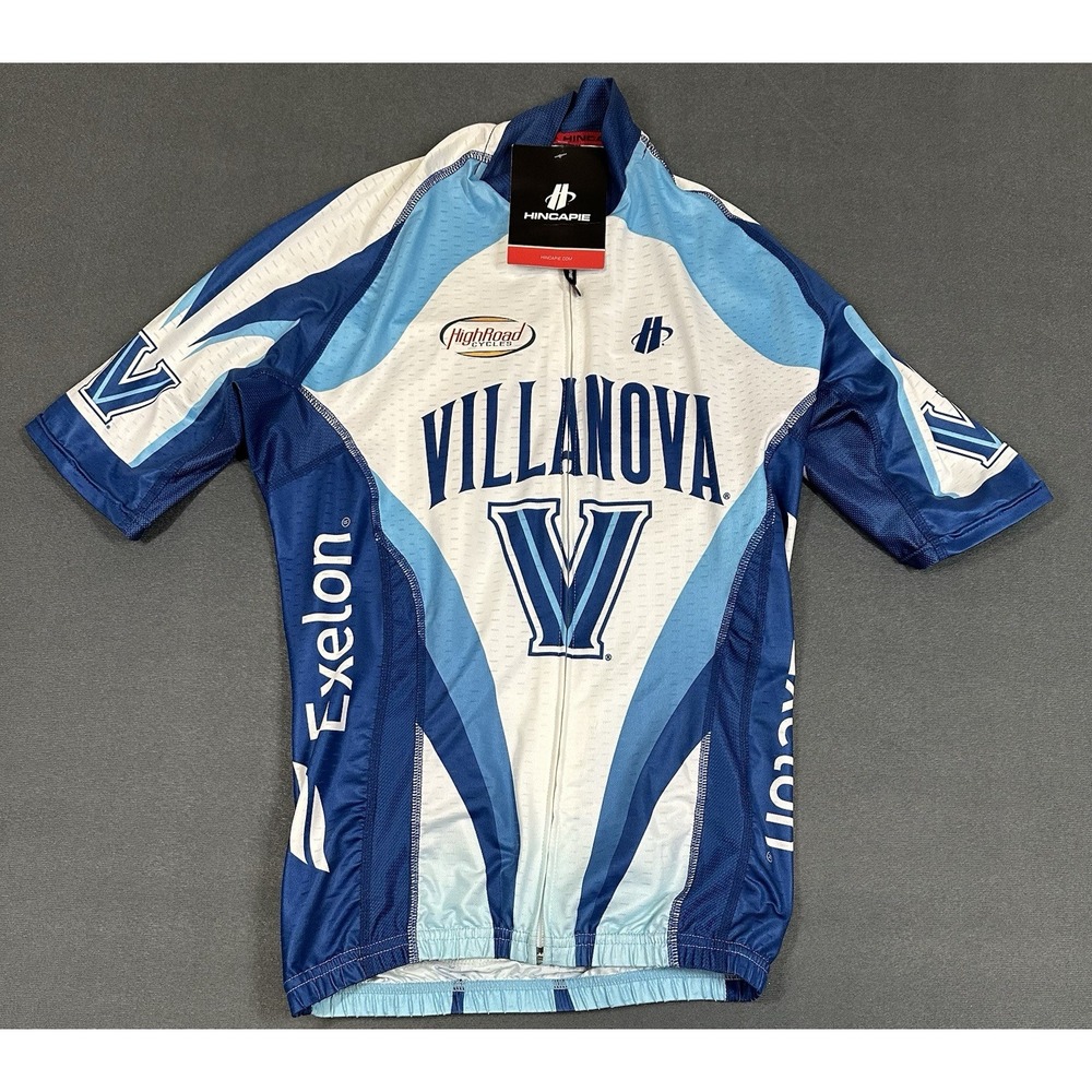 NEW Villanova Wildcats Cycling Jersey Mens Medium Hincapie Exelon Oakley NWT